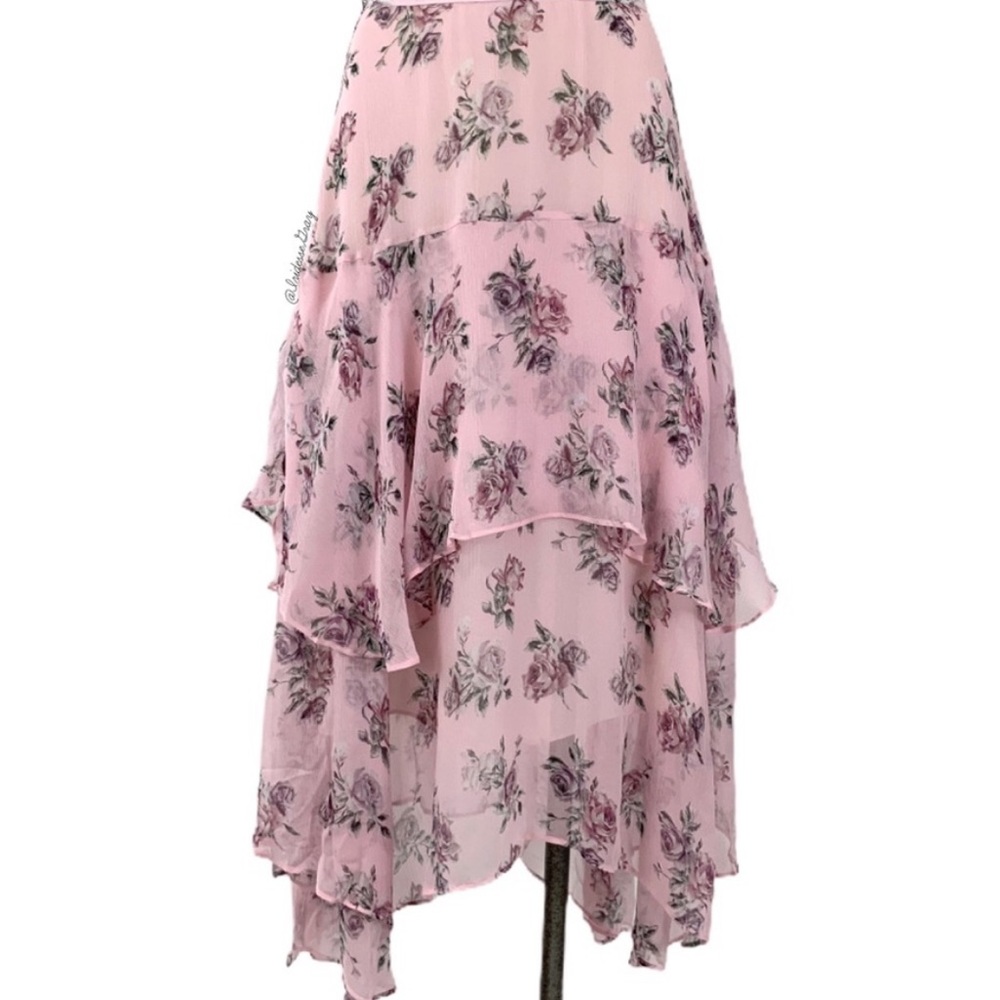 LoveShackFancy- Alex Skirt in Pink Canopy Medium